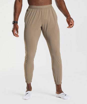 Pantalones Jogger Gymshark Studio Hombre Marrones | CO 3713OKI